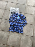 Blå Camo Sauna Longsleeve