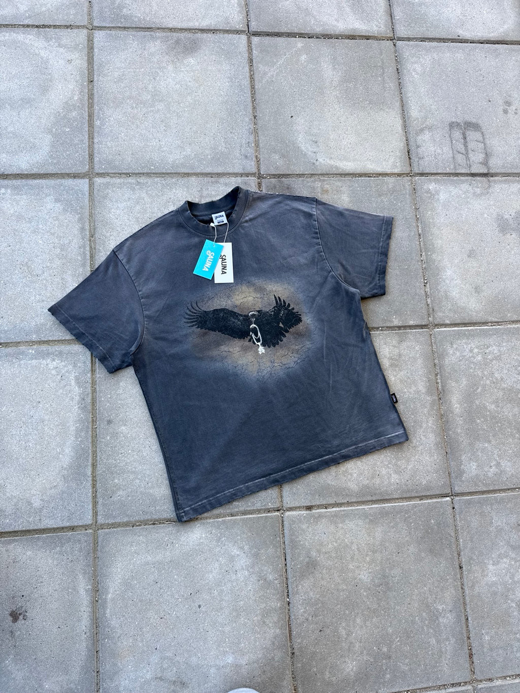 Sort Sauna Eagle T-shirt