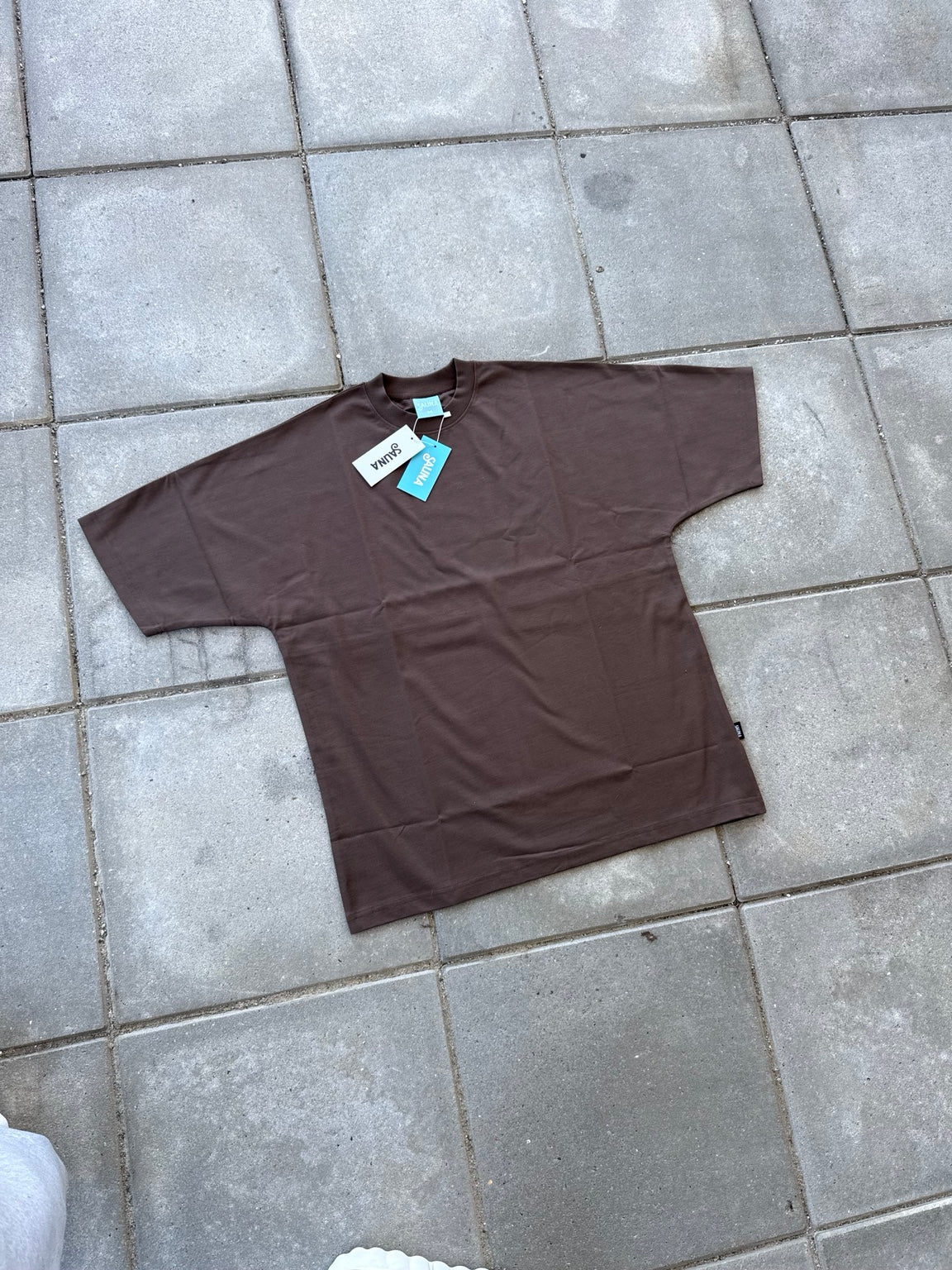 Brun Sauna Back Print T-shirt – front