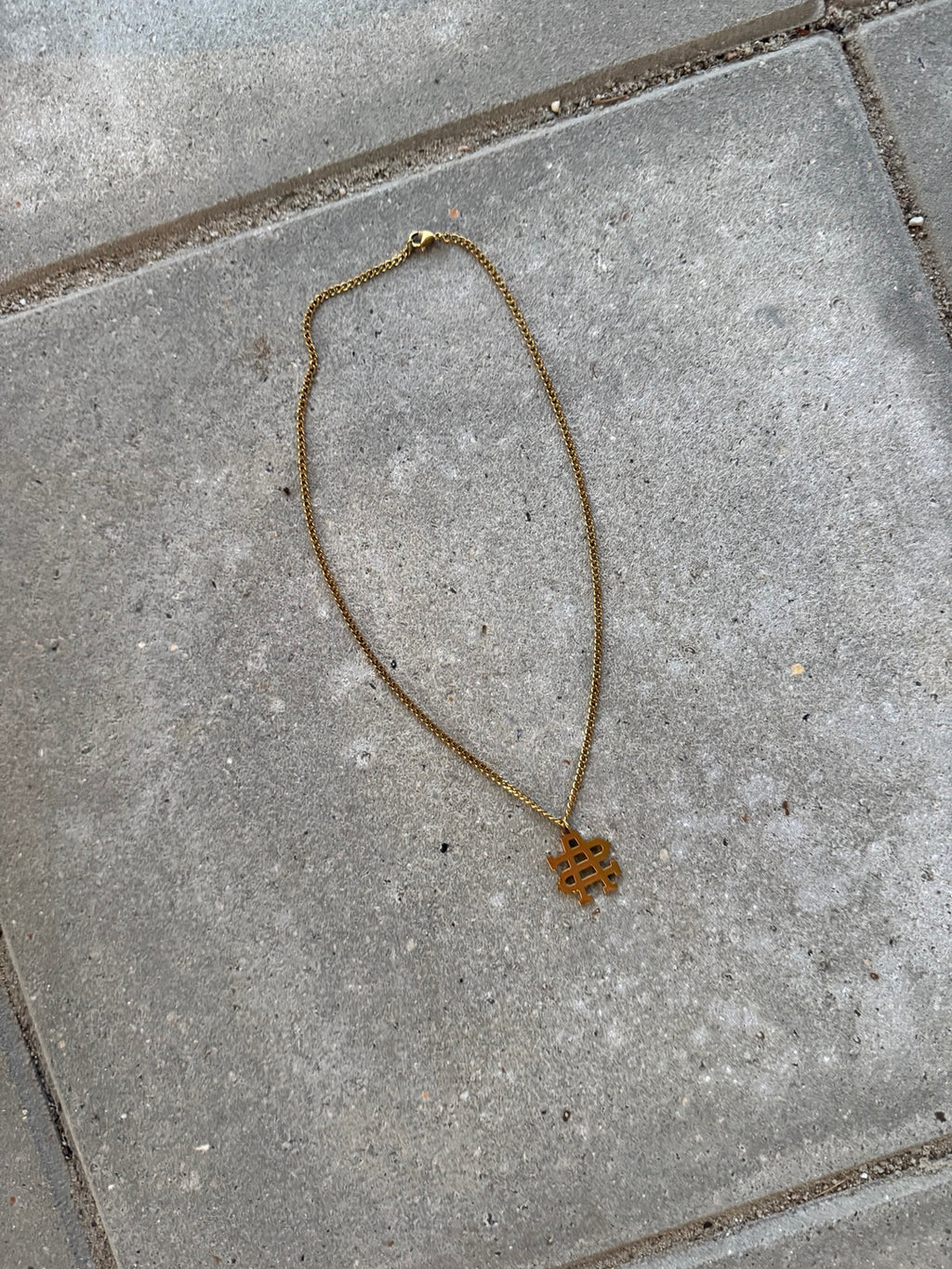 Sauna Gold Chain – detail