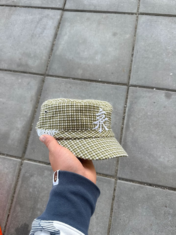 Grøn Trigano kasket Pistachio – bagside