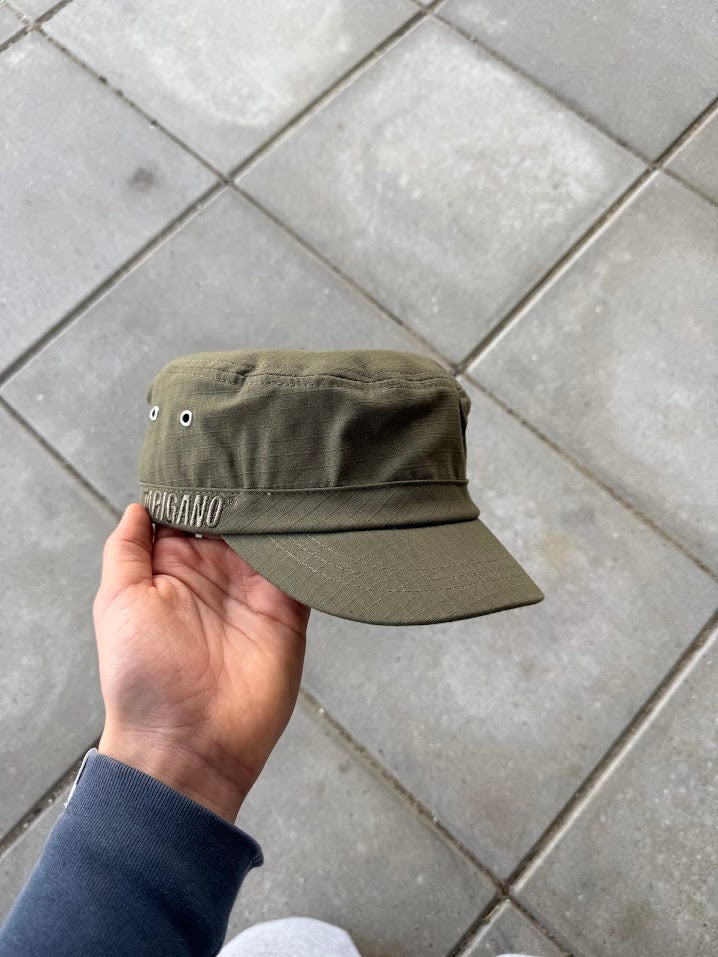 Khakigrøn Trigano kasket – front