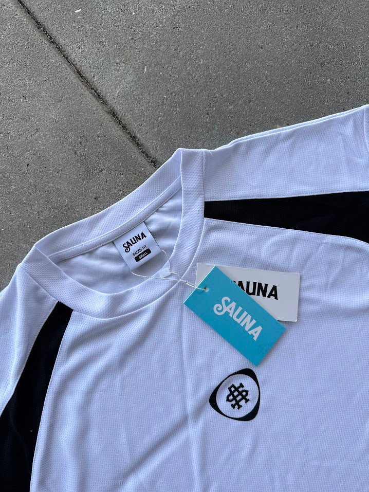 Hvid Sauna Jersey – detalje